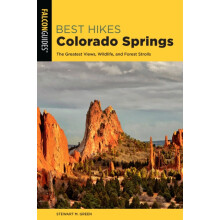 Best Hikes Colorado Springs by Stewart M. Green Paperback Book