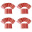 64 Pack Cedar Blocks for Closet,Red Cedar Blocks for Storage, Aromatic Cedar Blocks for Closet and Drawer 1