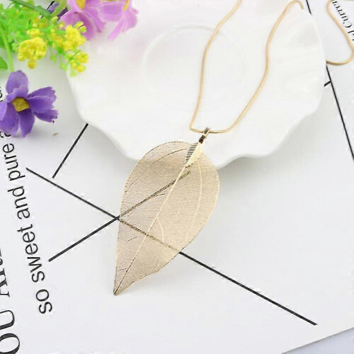1 collar con forma de hoja 2