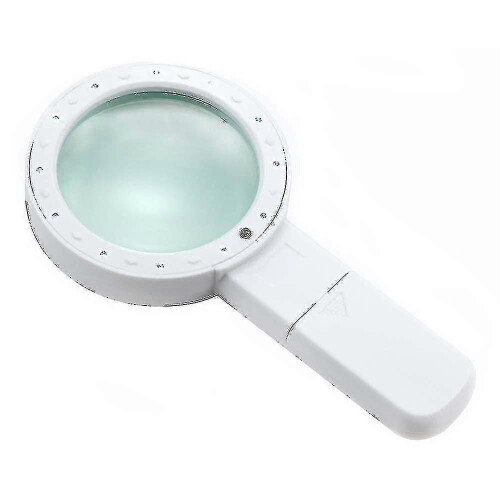 30x Υψηλός μεγεθυντικός φακός χειρός με 12 LED και υπεριώδες φως 2