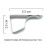 Stainless Steel Table Clip Kitchen Adjustable Tablecloth Holder Clamp 5