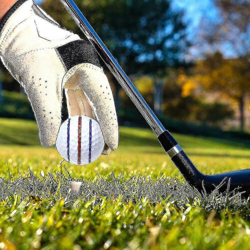 1 Set Golf Ball Marker Line Drawing Tool 4 Color Value Pack Template 2