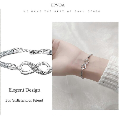 Matchende pararmbånd for kvinner, justerbart sett med 2 1
