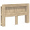 VidaXL vidaXL Headboard Cabinet with Storage Sonoma Oak Engineered Wood 3