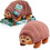 Peluche dobrável de 7 polegadas inspirada em Raya e o Último Dragão, armadilo de pelúcia macio, brinquedo de peluche par 3