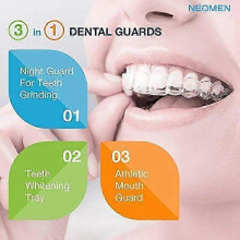 Protector bucal para el bruxismo, protector bucal para el apretamiento de dientes nocturno