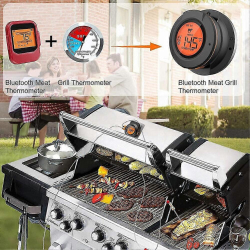 Trådløst Bluetooth Grill Elektronisk Smart Termometer Køkken Mad Grilltermometer 1