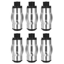 6X Bico de Fonte Espumosa de Aço Inoxidável para Esportes Aquáticos Sprinkler para Lago DN25