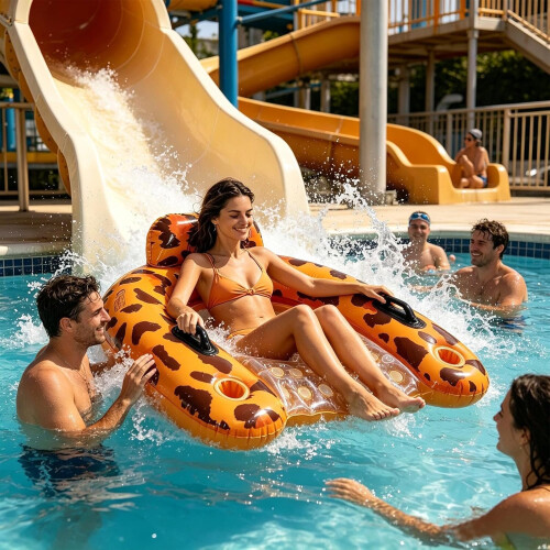 Φουσκωτό στρώμα νερού-αέρα, εργονομική πλωτή καρέκλα για υδάτινα π 2