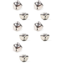 500Pcs Jingle Bells, 25mm Handmade Bells in Bulk, DIY Bells, Christmas Decoration, Home Decoration