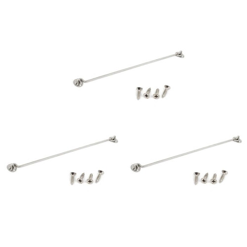 3pcs 40.6cm Catch Eye Cabin Hook Shed Gate Door Window Lock Hasp