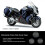 Συμβατό με μοτοσικλέτα Kawa-saki GTR1400, καπάκια καλύμματος οπών πλαισίου 5