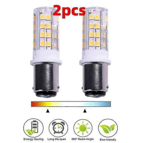 τεμάχια Ba15d LED φώτα λάμπα διπλής επαφής Smd2835 220v 51leds εξαιρετικά φωτει 1