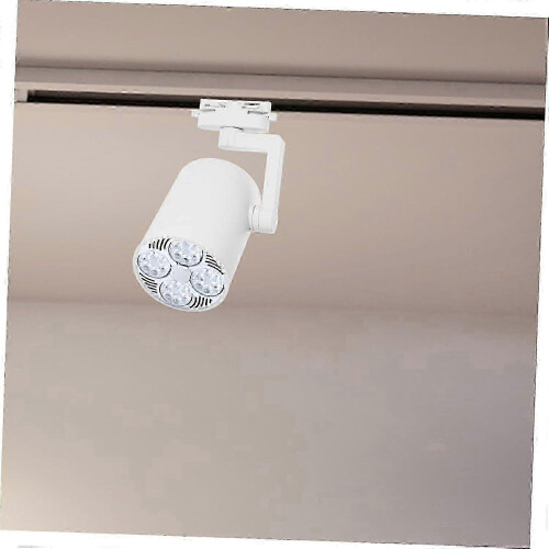 Adjustable White LED Track Ceiling Spotlight Single Pendant CRI Lighting 2