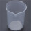 50mL Graduated Beaker Clear Plastic Measuring Cup for Lab 6 Pcs 7