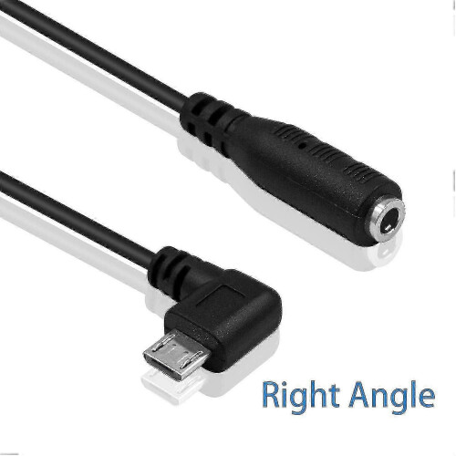 Micro USB til 3,5 mm jack lydadapterkabel 1