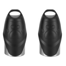 2X Portable Dog Water Bottle - Stainless Steel Dog Travel Water Bottle for Pets Outdoor Walking, Hiking, Travel, 350Ml