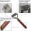 Coat King Rake 14-λεπίδα Rake Pet Undercoat Rake, επαγγελματική χτένα ξεματώματος για 4