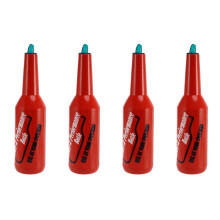 4X Flair Bartender Bartending Praxis Bar Pub Flasche Wein, Cocktail Shaker - Rot