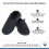 Isotoner Men's Microterry Jake Closed-Back Slippers 6