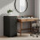 Hanging File Cabinet, 3 Drawers, Lockable, Compact 1