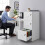 Hangend archiefkastje, 3 laden, afsluitbaar, compact 1