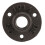 3pcs 1/2 Inch Black Cast Iron Pipe Fittings Floor Flange BSP Threaded 4