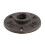 3pcs 1/2 Inch Black Cast Iron Pipe Fittings Floor Flange BSP Threaded 7