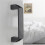 Cabinet Drawer Door Plastic Handle Pull Knob 120mm 4.7 inch 12 Pcs 2
