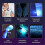High Powerful 365nm Black Light UV Flashlight Light HIGH Definition Ultraviolet fL Ft 4