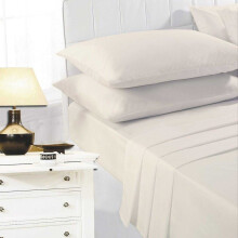 (Superking, Cream) K Collection percale Percale Fitted Sheet