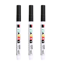 3 Stück wasserdichter, sonnenfester-Schwarz 0,7 mm
