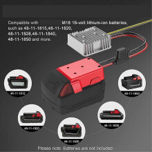 18V-auf-12V-Wandler für Power Wheels-Akkuadapter, DC 12V 20A 240W Abwärtswandlerregler