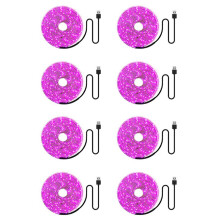 8X LED Grow Light Full Spectrum 5V USB Grow Light Strip 2835 LED Phyto Lamps for Plants Growing 100cm