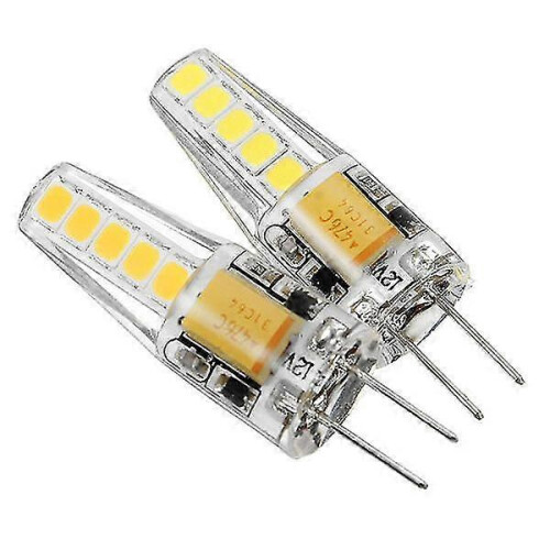 G4 2w 2835 Dimmable 10 LEDs Θερμό Λευκό Λευκό LED Διακοσμητικός Λαμπτήρας Ac12v 1
