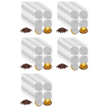 Selos de Tampas de Folhas de Alumínio - Cápsulas de Café Reutilizadas 600 Unidades, para Vertuoline Vertuo Reutilizar Cápsulas de Café Selos de