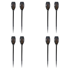 8 Pcs LED Solar Flame Light Lamp Flickering Waterproof Garden Decoration Landscape Lawn Lamp Path Lighting Torch Outdoor