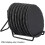 12 PCS Round Slate Black Coasters Handmade Coasters for Drinks, Beverages, Wine Glasses 5
