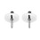 8Pcs New Sets Toilet  Screws Top Fix Hinge Pack Repair Tool Replacement 5