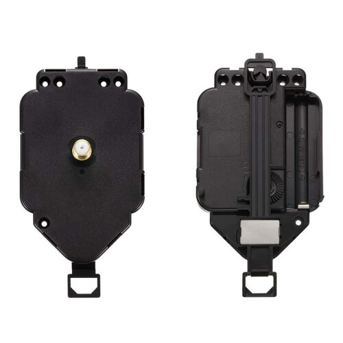 2X DIY Quartz Pendulum Clock Mechanism Movement Wall Clock Motor Replacement Home Quartz Clockwork Tool 16.5mm 1