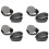 24 PçS Moldes de Torta de Ovo,  Formas de Torta de 3 Polegadas Fundo RemovíVel, Molde de Muffin de Bolo de Cupcake Ferramenta de Assar Forma 1