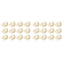 24 Uds Bismillah Servilleteros Eid Mubarak MusulmáN IsláMico RamadáN Kareem Servilletero Hebilla Boda Cena Mesa Decoraciones A