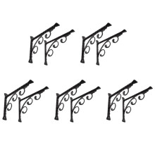 10 StüCk eine der Wand Montiert Halterung L-FöRmige Winkel Halterung Multifunktionale Halterung Regal Halterungen Dekorative Regal Halterungen