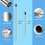 2X Dishwasher Insert Compatible with  Bottles, Universal Bottle Holder Suitable for All Standard Dishwasher 2