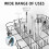2X Dishwasher Insert Compatible with  Bottles, Universal Bottle Holder Suitable for All Standard Dishwasher 4