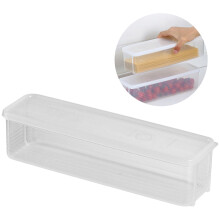 (Transparent) Kitchen Pasta Organizer with Lid (50 chars)
