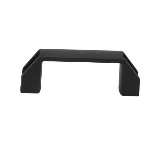 10X Black 90 mm 8.9 cm Hole Spacing Plastic Cabinet Drawer Pull Handle 1