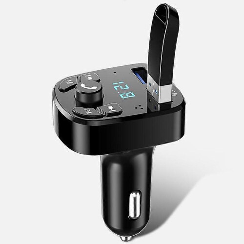 Πομπός FM αυτοκινήτου Bluetooth 5.0 Ασύρματο κιτ αυτοκινήτου Handsfree Διπλός 2