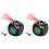 2X Projection Electronic Clock English Clock, Projection Clock Alarm Clock, LCD Projection Alarm Clock Black 1