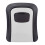 2X Wall Mount Key Lock Box 4 Digit Password Code Security Lock for Home Office Key Safe Secret Storage Box Organizer 6